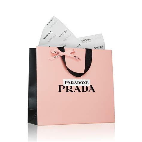 prada gift bag.